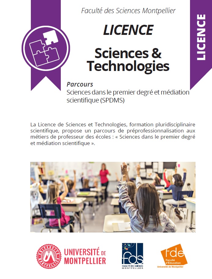 Licence Sciences et Technologies – Institut de recherche pour l ...